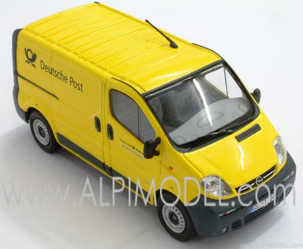 Opel Vivaro Van 2001 Deutsche Post Limited Edition 504pcs. by minichamps