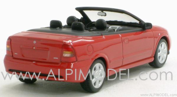 Opel Astra Cabriolet 2000 (Magma Red) by minichamps