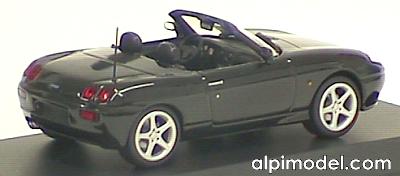 Fiat Barchetta 1999 (Luxor Black) by minichamps