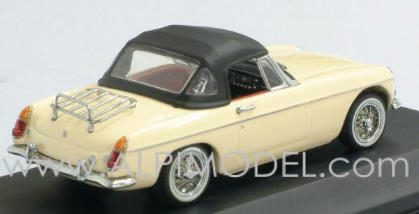 MG B Cabriolet Soft-top 1962-1969 (cream) by minichamps