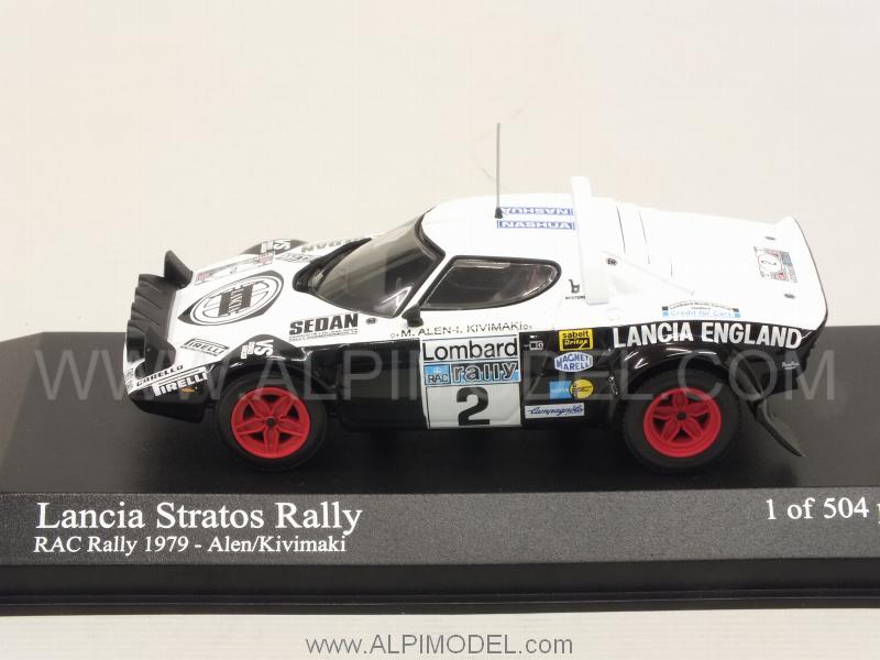 Lancia Stratos Pirelli #2 RAC Rally 1979 Alen - Kivimaki by minichamps