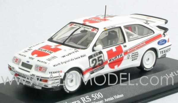 Ford Sierra RS 500 Cosworth Wuerth-Wolf DTM Nurburgring 1988 Winner Armin Hahne by minichamps