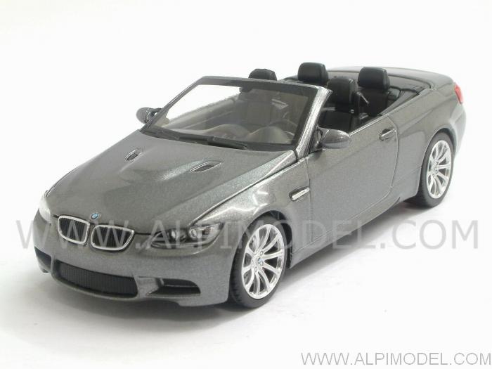 BMW M3 Cabriolet (E93) 2008 (Space Grey Metallic) by minichamps