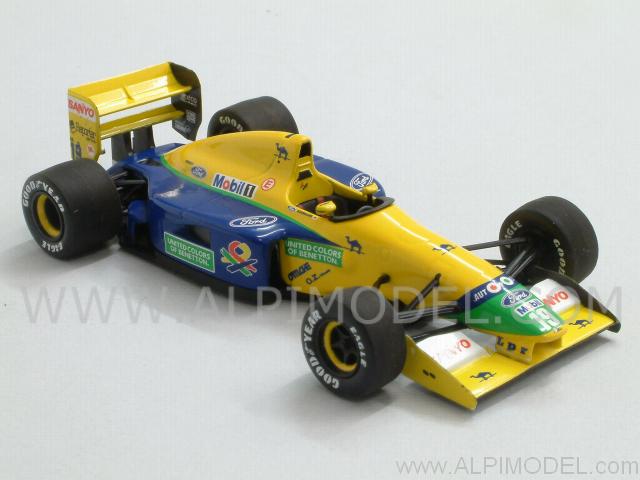 Benetton B191B Ford 1992 Michael Schumacher 39;Minichamps Car Collection 
