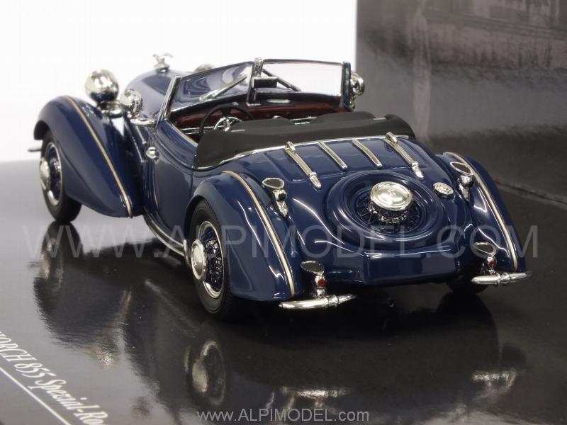 Horch 855 Special Roadster 1938 (Dark Blue) by minichamps