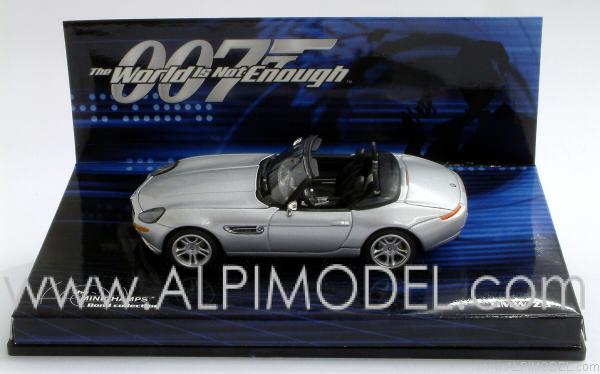 BMW Z8 007 James Bond  'The world is not enough' by minichamps