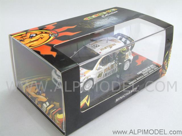 Ford Focus RS WRC Winner Rally Monza Show 2006 Valentino Rossi by minichamps