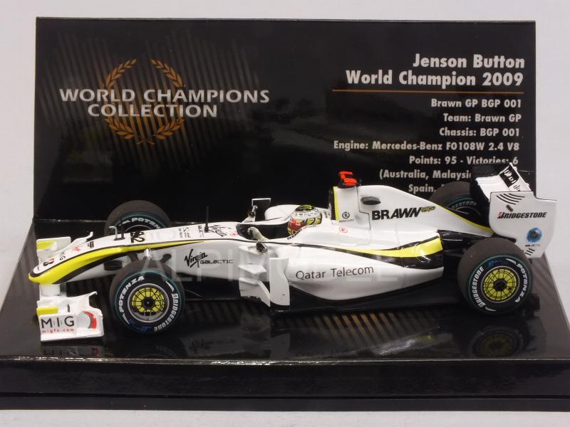 Brawn GP BGP001 #22 2009 Jenson Button 'World Champions Colection' by minichamps