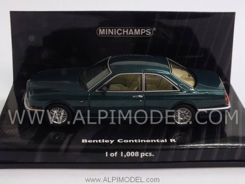 Bentley Continental R 1996 Green Metallic by minichamps