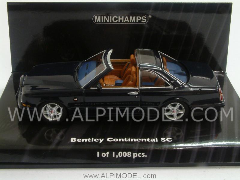 Bentley Continental SC 1996 (Dark Blue) by minichamps