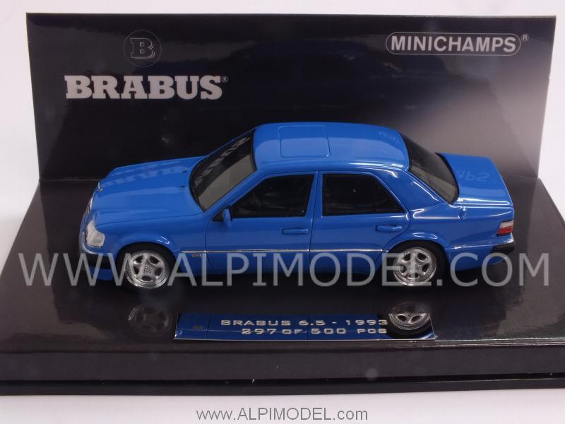 Brabus 6.5 500E W124 1993  (Blue) by minichamps