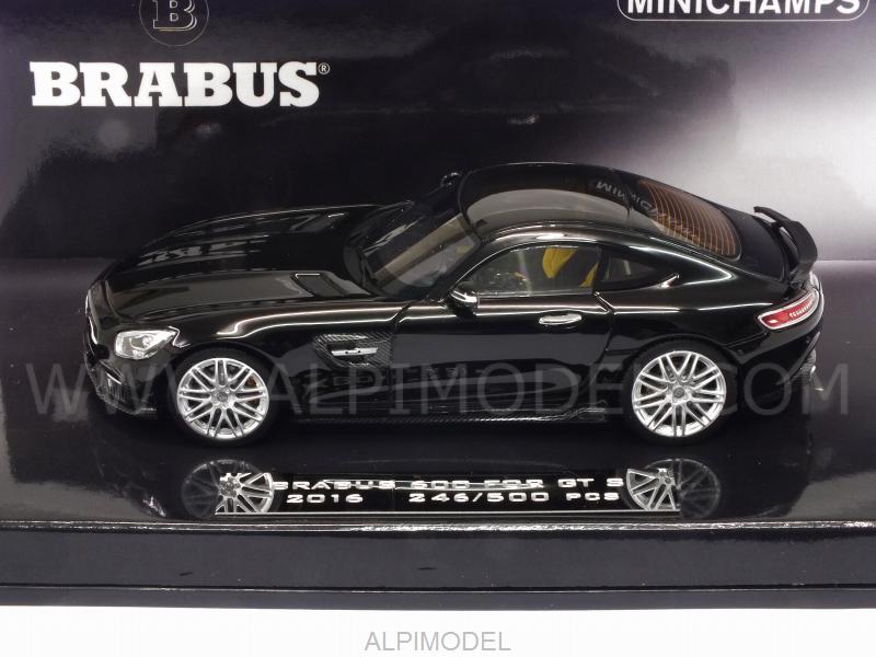 Brabus 600 for GT S 2016 2016 (Black) by minichamps
