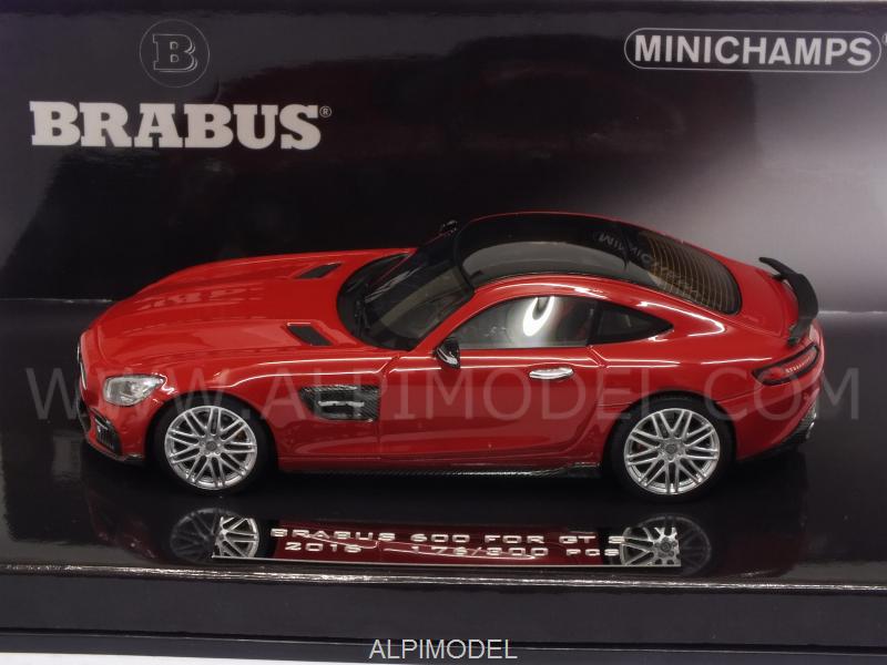 Brabus 600 for GT S 2016 2016 (Red) by minichamps