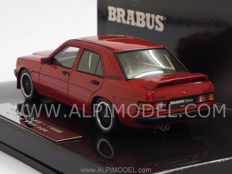 Brabus 190E 3.6S 1989 Red by minichamps