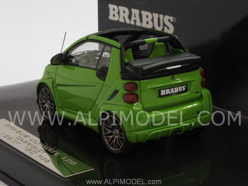 Brabus Ultimate 120 (Smart) Cabriolet (Green) by minichamps