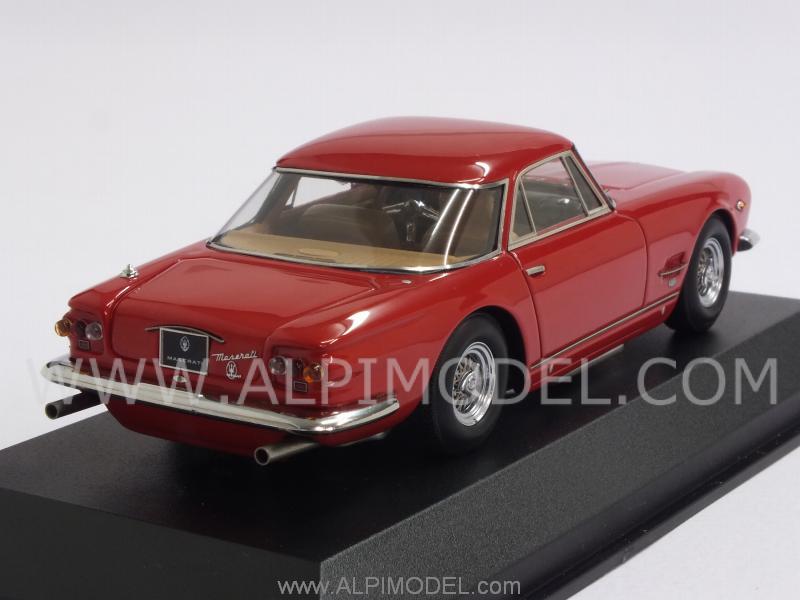Maserati 5000 GT Allemano 1962 (Red) by minichamps