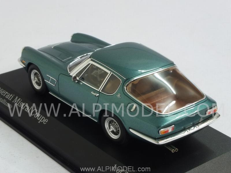 Maserati Mistral Coupe 1966 (Green Metallic) by minichamps