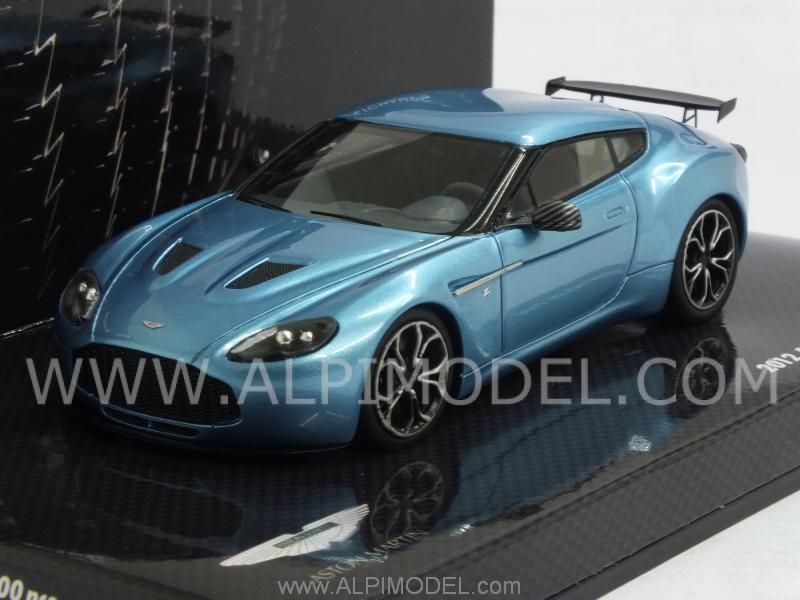 Aston Martin V12 Zagato 2012 (Alba Blue) by minichamps