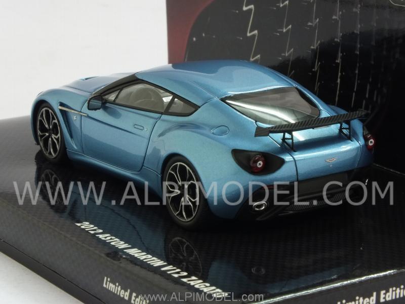 Aston Martin V12 Zagato 2012 (Alba Blue) by minichamps