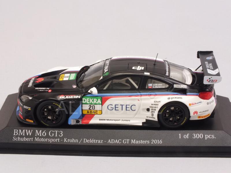 BMW M6 GT3 Schubert Motorsport ADAC GT Masters 2016 Krohn  - Deletraz by minichamps