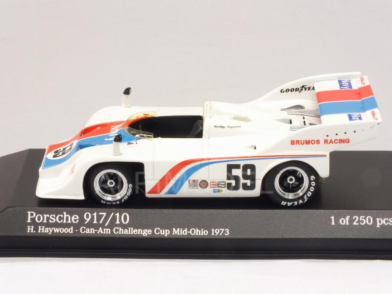 Porsche 917/10 Brumos Racing #59 Can-am Challenge Cup Mid-Ohio 1973 Hurley Haywood by minichamps