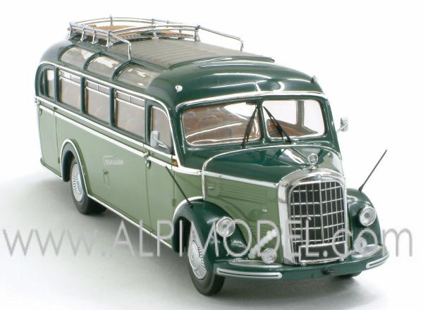 Mercedes O-3500 Bus 1955  Fernreisen (green) by minichamps