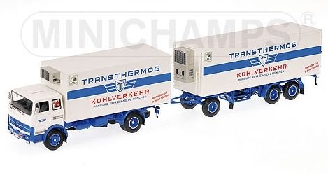 Mercedes LP1624 Kuhlzug 1969 Transthermos by minichamps