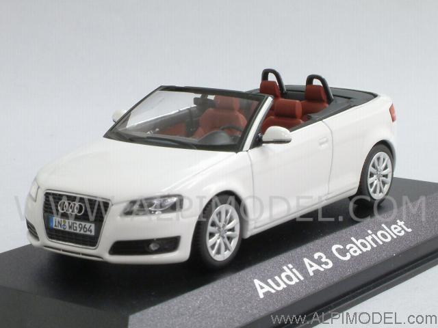 Audi A3 Cabriolet 2008 (Ibis White) AUDI Promo Item# MIN.5010803313