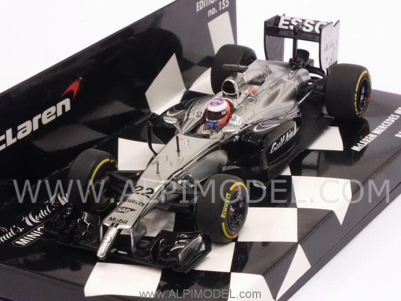 McLaren MP4/29 Mercedes GP Bahrain 2014 Jenson Button by minichamps
