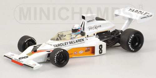 McLaren M23 Ford  Yardley P. Revson 1973 by minichamps