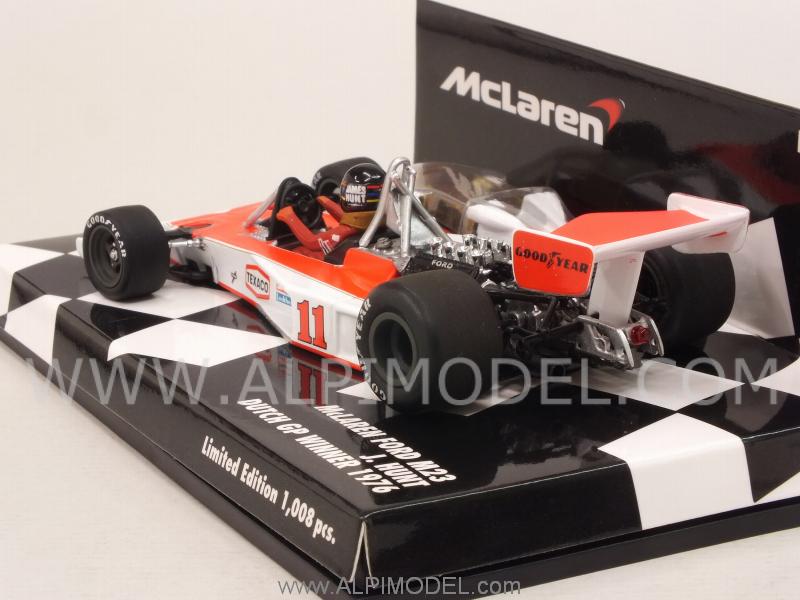 McLaren M23 Ford Winner GP Netherlands 1976 World Champion James Hunt by minichamps