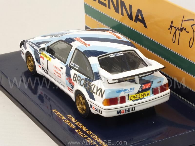 Ford Sierra RS Cosworth #1 Rally Test 1986 Ayrton Senna Collection by minichamps