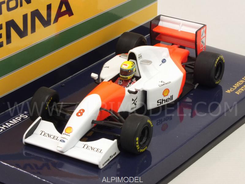 McLaren MP4/8 Ford 1993 Ayrton Senna Collection (New Edition) by minichamps