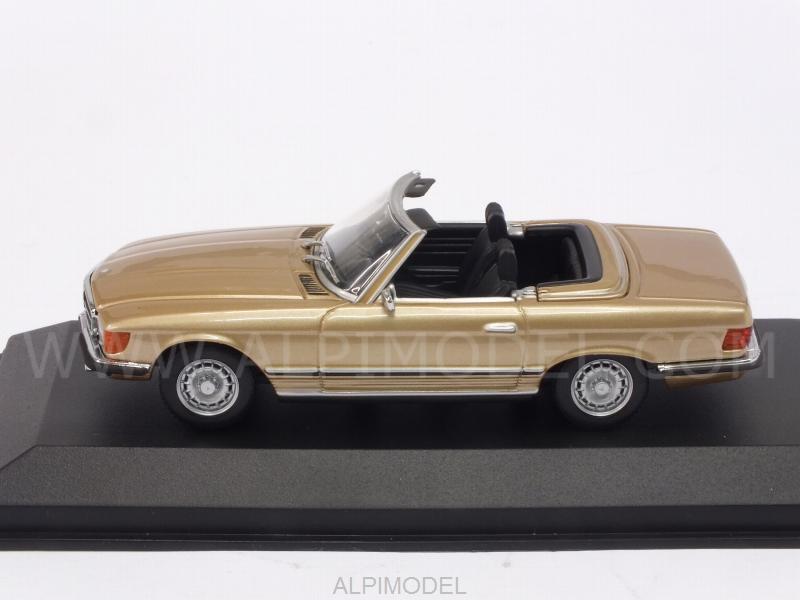 Mercedes 350 SL (R107) 1974 (Gold) 'Maxichamps' Edition by minichamps