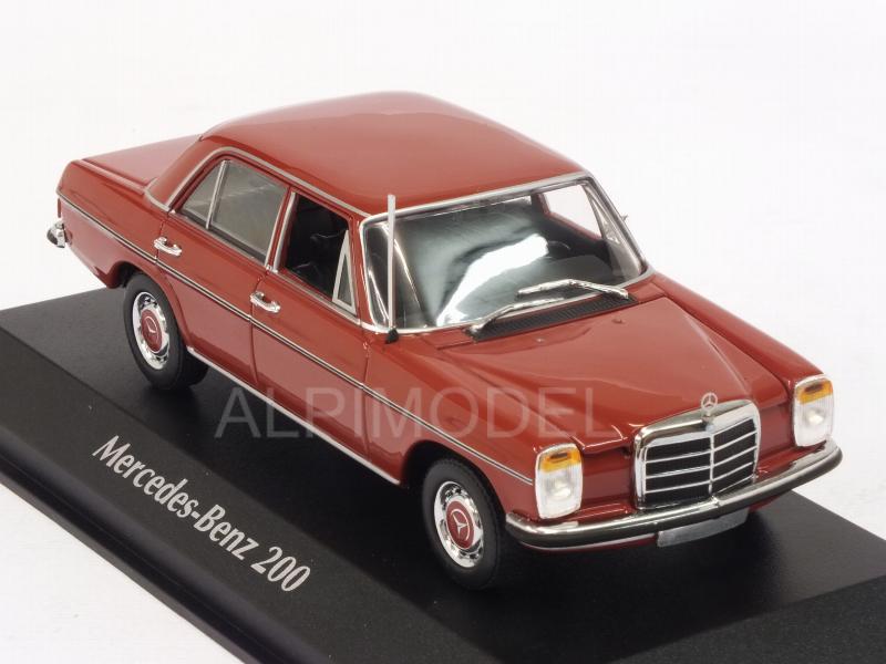 Mercedes 200D (W114/115) 1968 (Red)  'Maxichamps' Edition by minichamps
