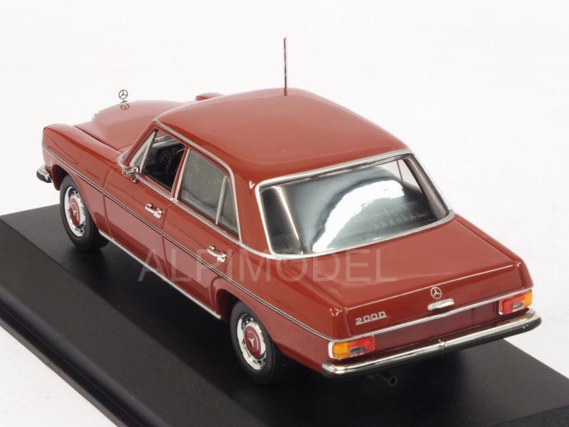 Mercedes 200D (W114/115) 1968 (Red)  'Maxichamps' Edition by minichamps