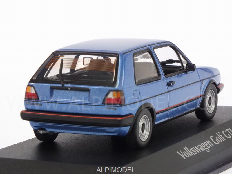 Volkswagen Golf GTI 1985 (Blue Metallic) 'Maxichamps' Edition by minichamps