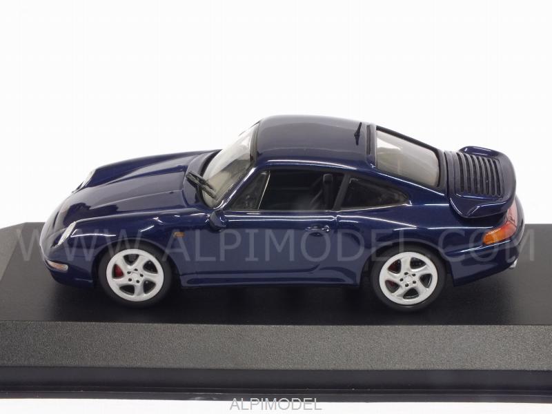Porsche 911 Turbo S (993) 1993 (Blue Metallic)  'Maxichamps' Edition by minichamps