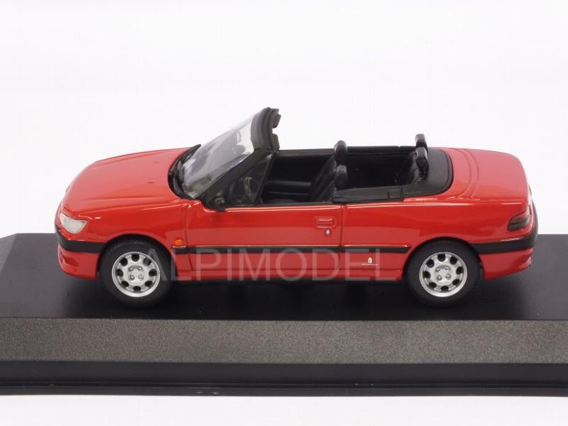 Peugeot 306 Cabriolet 1998 (Red)  'Maxichamps' Edition by minichamps