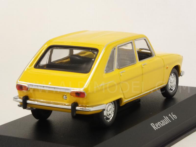 Renault 16 1965 (Yellow)  'Maxichamps' Edition by minichamps