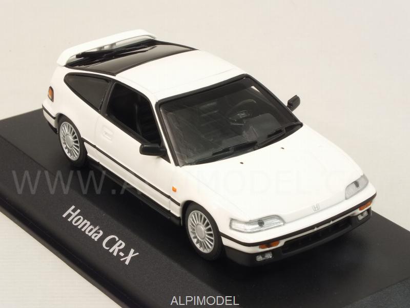 Honda CR-X Coupe 1989 (White)'Maxichamps' Edition by minichamps