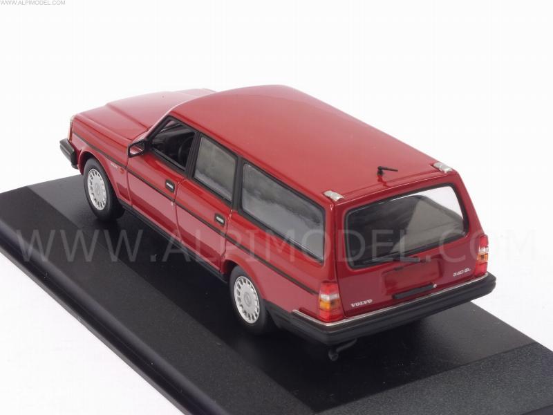 Volvo 240 GL Break 1986 (Red)  'Maxichamps' Edition by minichamps