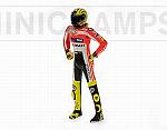 Valentino Rossi figurine Unveiling Ducati MotoGP 2011 by MINICHAMPS