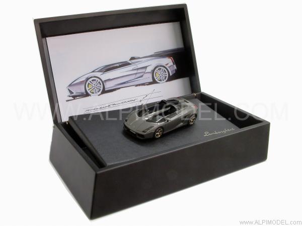 Lamborghini Concept S by Luc Donckerwolke  (Grey Metallic) SPECIAL LIMITED EDITION 100pcs by mr-collection