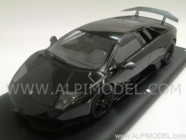 Lamborghini Murcielago LP6704 SV 1 18 scale Aldebaran Black Gift box 