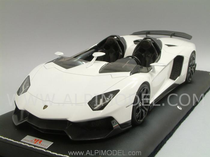 Lamborghini AVENTADOR J 2012  (Isis White) by mr-collection