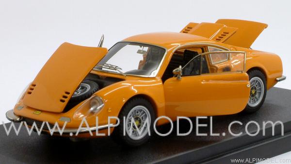 Ferrari Dino 246 GT (Orange) hi-tech - with working opening parts by mr-collection