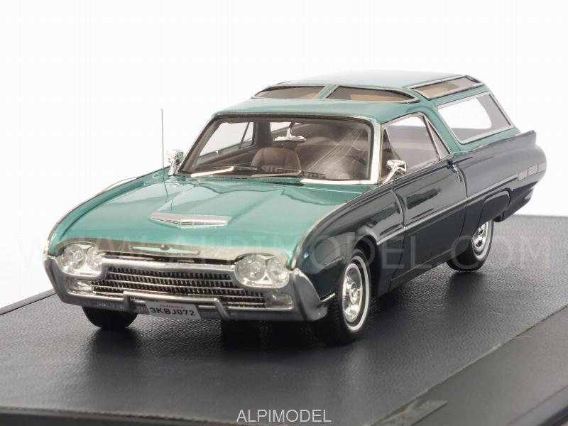 Ford Thunderbird Vista-Bird Wagon 1962 (Green Metallic) by matrix-models