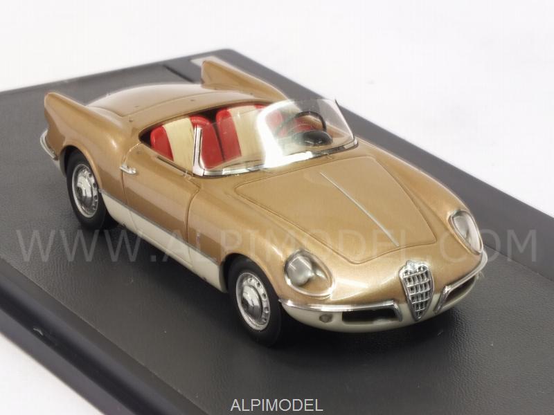 Alfa Romeo Giulietta Spider Bertone 1956 (Brown Metallic) by matrix-models