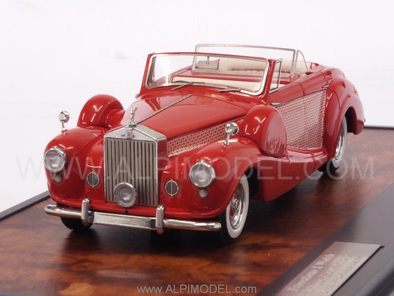 Rolls Royce Freeston-Webb 4-door Convertible 1954 (Red) by matrix-models